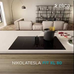 Scopri il nuovo piano aspirante #NikolaTeslaFitXL di #Elica: ritrova lo stile e le funzionalità del modello FIT nella nuova versione da 80 cm, con una superficie di cottura più ampia per realizzare tutte le tue ricette preferite! | Elica