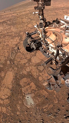 1.4M views · 14K reactions | This is the Mars Rover, operating millions of kilometres away from Earth on the surface of Mars.  It’s designed to collect rock and soil samples, searching for signs of past life and water activity. Every track it leaves behind on the red surface tells a story of human curiosity and discovery. ➡️ Through its cameras and sensors, we continue to explore a world far beyond our reach. #space #SpaceX #NASA #fblifestyle | Space Journey | Facebook