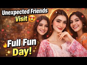 👉 Unexpected Friends Visit 😍 | Girls Fun Day at Home 🏠✨||dailyvlog#vlog #pakistanivlooggers