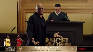 12K views · 688 reactions | Who is the G.O.A.T. Jordan or LeBron. Head over to @defiantdigital to find out and weigh in!!! As myself & @ryandaviscomedy go head to head in CANCEL COURT!!! | Tony Baker | Facebook