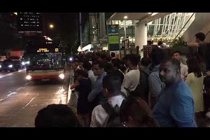 North East Line train breaks down at Clarke Quay, causing delays during rush hour