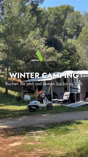 Im Arena Stoja Campsite in Pula genießt du das ruhige Tempo der Natur – das ganze Jahr über. Großzügige Stellplätze am Meer, frische Luft und eine friedliche Umgebung – perfekt für deinen Wintercampingurlaub. Nahe der Stadt und doch umgeben von Pinien und Meeresrauschen. Buche jetzt deinen Stellplatz und spare bis zu 45 %. | Arena Campsites | Facebook