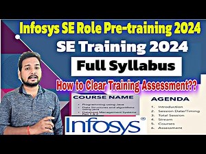 Infosys SE Role Exam Pattern & Syllabus 🔥 | Training Process | Infy Pre-training | Onboarding Update