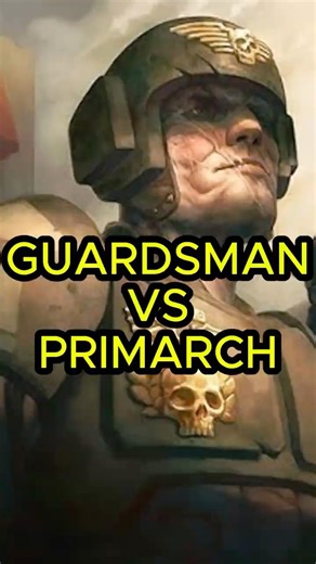 Guardsman Stands Up Primarch | #warhammer40k