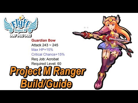 Flyff Project M (Flyff Universe): Ranger Build/Guide mit allen Skills + Items für AOE und 1v1