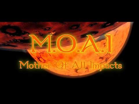THEIA IMPACT IN REAL TIME PART 1 : Formation of the Moon