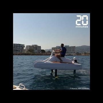 Avec l'Overboat, une innovation made in France, on a «volé» au-dessus de l'eau