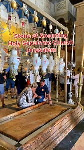 4.8K views · 306 reactions | Stone of Anointing, Holy Sepulchre Church Jerusalem, Ancient Via Dolorosa | Journey to the LAND of promise | Facebook