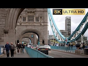 Tower Bridge in London: Walk with Nikon Z9 8K 60fps