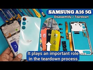 ✅️Samsung A16 5G Disassembly 🔧 How to Open Samsung A16 Step-by-Step | Full Teardown Guide #samsung
