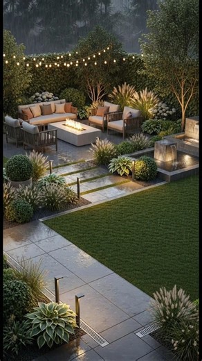 Fixing a Flooded Backyard! #shorts #shortsfeed #epoxy #epoxyfloor #backyard