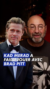 On était à ça 🤏 d'avoir Kad Merad à la place de Brad Pitt dans World War Z Les Boules de Noël, actuellement en salles 🎄 | CANAL