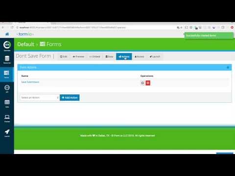 1. Exploring the Form.io Portal