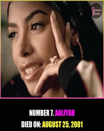 Remembering Aaliyah, who tragically died in a plane crash at 22 after filming a music video.