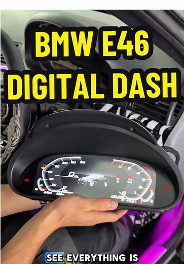 Upgrade Your BMW E46 with a Digital Dash