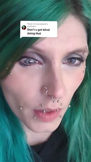 Replying to @franny0632 Unfortunately I haven't had vision on that side for 2 years. You can donate, nominate someone for a fun eye, or apply for one for yourself at FunEyeFund.com! 🥰 #eyepiercing #piercedeye #👁️ #eye #fakepiercing #fakeeye #prostheticeye #oneeyedgang #oneeyegang #ocularprosthetics #christinaoculara #funeyefund #funeye