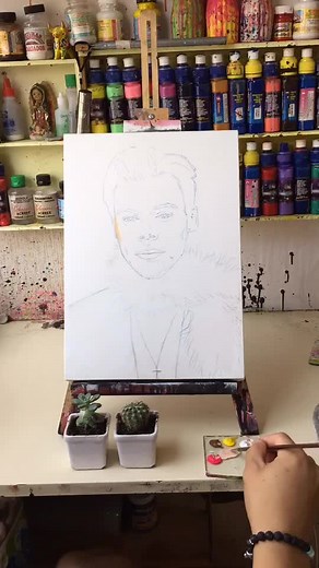 Painting Process Revealed: From Sketch to Finished Art