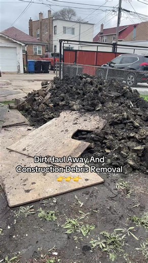 Chicago Dirt Haul Away And Construction Debris Removal #paratiiiiiiiiiiiiiiiiiiiiiiiiiiiiiii #contractor #chicago #foryoupage #truckdriver