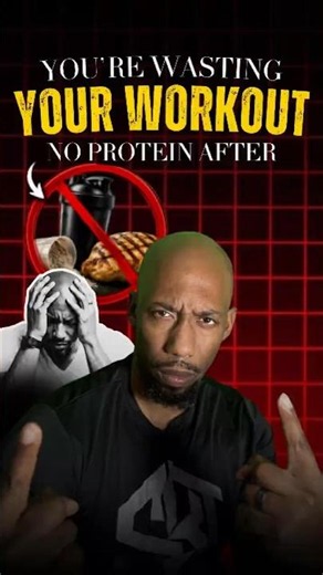 You're Wasting Your Workout No Protein After