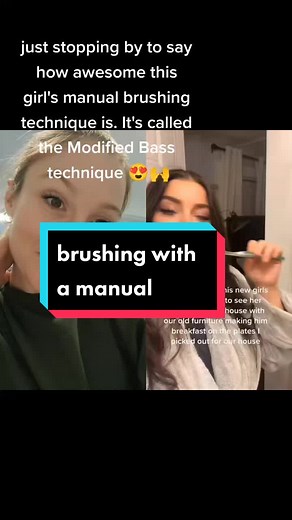Manual Brushing Technique: The Modified Bass Method
