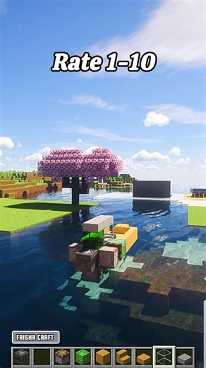 Working Boat Tutorial! ⛵ #shorts #minecraft