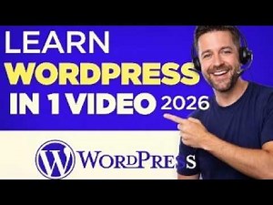 Complete WordPress Course for Beginners (2026 UPDATE) | Build a Website Step by Step