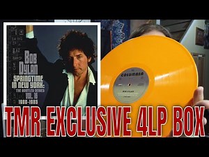 UNBOXING BOB DYLAN Springtime In New York 4 LP VINYL EXCLUSIVE TMR BOXSET: Bootleg Series Vol 16