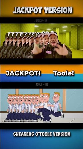 Looping the Sneakers O'Toole x Looping the JACKPOT! [COMPARISON] #loopingtherooms #familyguy