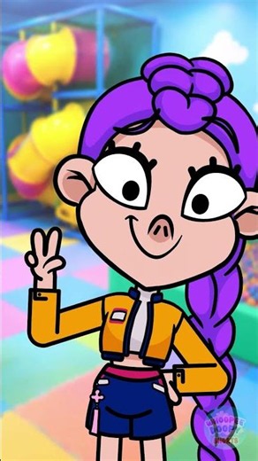 Big Sister Shows the Playground Rules! 🛝💛 #kids #cartoons