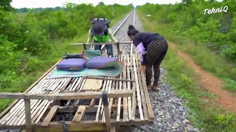 Riding a Cheaper Bamboo Train Until a Big Train Shows Up