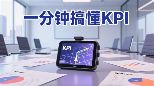 一分钟搞懂KPI！干活不盲目，考核不踩坑