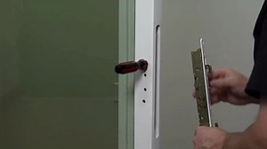 11-3/4" Multi-Point Mortise Lock with Face Plate and Keeper for Sliding Patio Glass Door | Mortise Lock for Patio Sliding Door | Lock Replacement Sliding Door (11-3/4" Mortise Lock and Keeper)