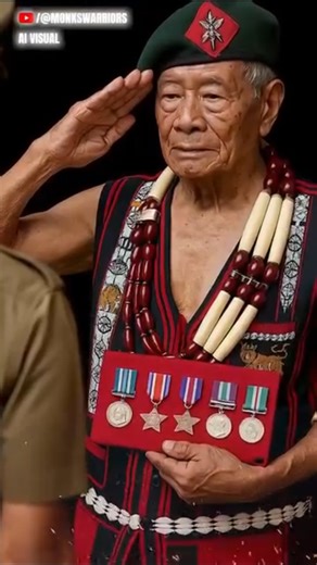 Meet the 105-year-old hero, Havildar Mering Ao. From World War II to everyday hard work, his energy is incredible! Respect to our veterans. Post by: @kaushalendra_sf #GreatestGeneration#AgeIsJustANumber#WorldWarII#MilitaryHistory#gurkhawatch | Gurkha Watch