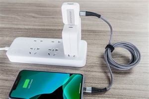 AnyBackup makes it simple to backup data from your mobile device and charge up at the same time