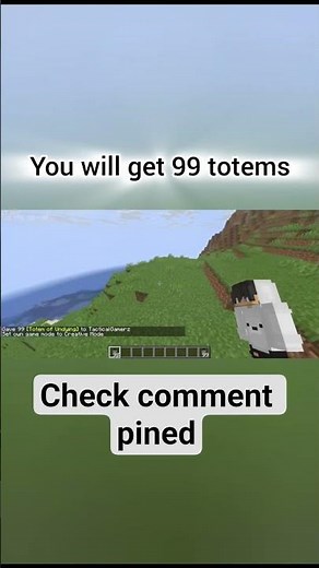 how to get 99 stack of totems in Minecraft java edition #gamerz #gaming #minecraft #reels