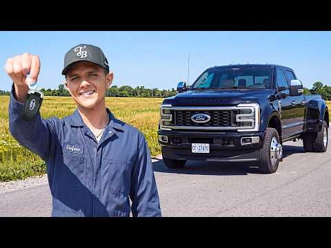 Tearing Apart a BRAND NEW Ford F-450 for a Single Wheel Conversion