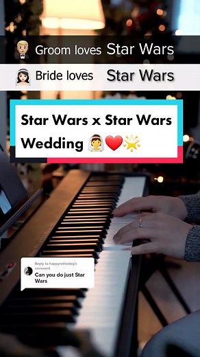Star Wars Wedding Entrance: Imperial March Piano Version