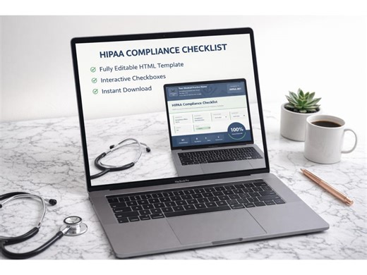 Editable HIPAA Compliance Checklist | Medical Office SOP (instant Download) - Etsy