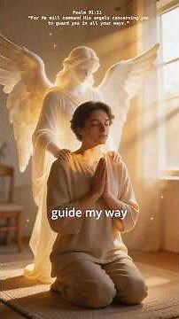This Guardian Angel Prayer Will Calm Your Heart Instantly 🙏✨ #jesus #shorts