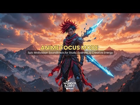 Anime Focus Mode – Epic Motivation Soundtrack for Study, Training & Creative Energy