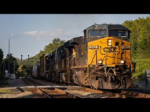 SHAVE AND A HAIRCUT from CSXT #542 as it Leads M415 by Arkendale, VA! | 8/8/2025