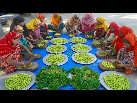 Delicious Village-Style Jujube Chutney and Khichdi
