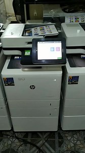 المواصفات الفنية لطابعة #HP LaserJet Enterprise M577 * الوظائف: طباعة، نسخ، مسح ضوئي، فاكس (اختياري) * جودة الطباعة: حتى 1200 × 1200 نقطة في البوصة * سرعة الطباعة: حتى 38 صفحة في الدقيقة (أسود وألوان) * دورة العمل الشهرية: حتى 80,000 صفحة * شاشة العرض: شاشة لمس ملونة مقاس 8 بوصات * الذاكرة: 1.5 جيجابايت (قابلة للزيادة) * المعالج: 800 ميجاهرتز * الاتصال: منفذ USB 2.0 عالي السرعة، منفذ شبكة إيثرنت Gigabit مدمج الطباعة: * تقنية الطباعة: ليزر * لغات الطابعة: HP PCL 6، HP PCL 5c، محاكاة PostScript Le