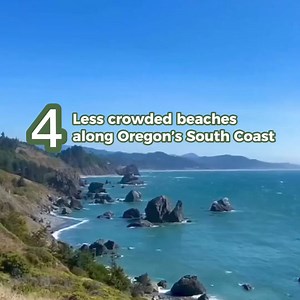 1K views · 162 reactions | Oregon's North Coast fills with crowds in the summertime, so head south to one of these insider picks. With 363 miles of public coastline, there's enough sandy beach for everyone. ️: @jords.media, @eccentric_emporium_1, @gilcreasediane, @nevets_gotem | Travel Oregon | Facebook