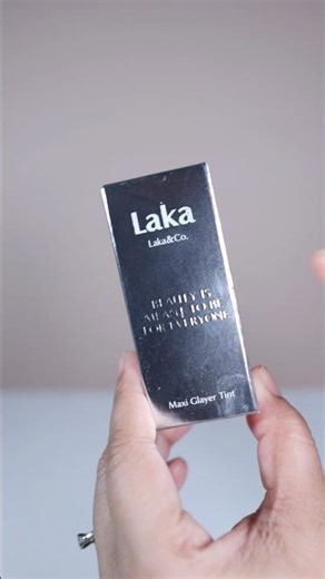 That "glass lip" look without the sticky mess 🧊✨ LAKA really did that.