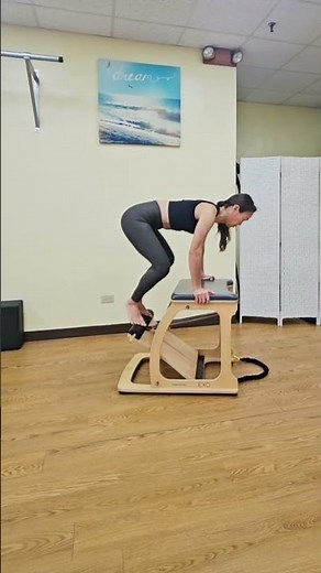 The Shocking Truth About Pilates Chair Frog Variation