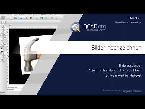 QCAD - 2.6 Bilder nachzeichnen