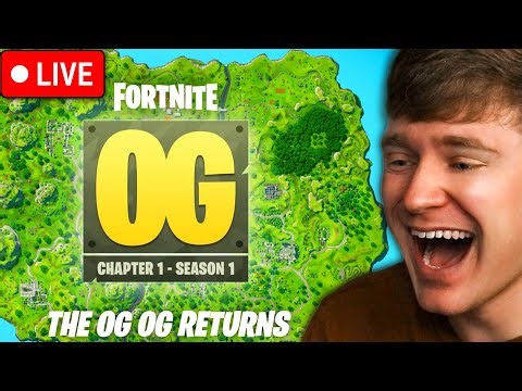 LIVE - OG FORTNITE DOMINATION!