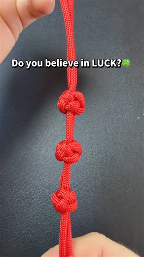 Tie This Knot for Good Luck🍀🤞🏻