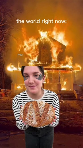 it’s just me and my sourdough against the world 🍞⭐️ #sourdough #sourdoughtok #painaulevain #humour #sourdoughlove